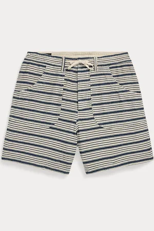 Ralph Lauren Indigo gestreepte jersey short