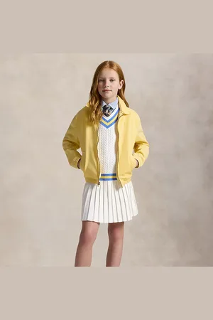 Ralph Lauren Gebreide katoenen jurk met streep