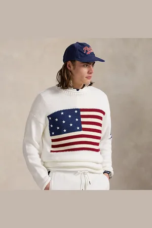 Ralph Lauren De I Heart Polo trui met vlag