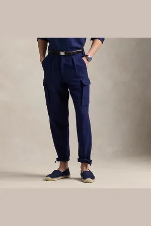 Ralph Lauren Lateef slim fit tapered linnen cargobroek