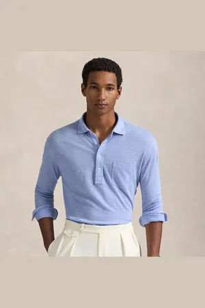 Ralph Lauren Linnen mesh Polo-shirt