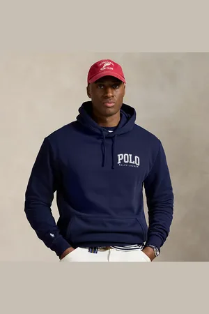 Ralph Lauren Grotere Maten - Fleece hoodie met logo
