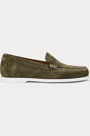 Ralph Lauren Merton Venetiaanse suède loafer