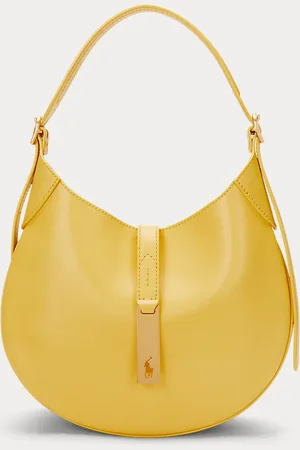 Ralph Lauren Kleine leren Polo ID Shoulder tas