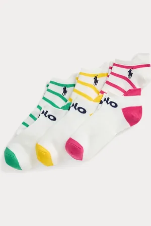 Ralph Lauren Verpakking 6 stuks enkelsokken met logo