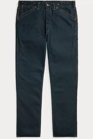 Ralph Lauren Engineer fit indigo denim broek