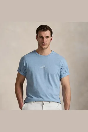 Ralph Lauren Grotere Maten - Jersey T-shirt met geborduurd logo
