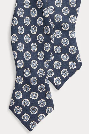 Ralph Lauren Vintage zijden keperstof stropdas