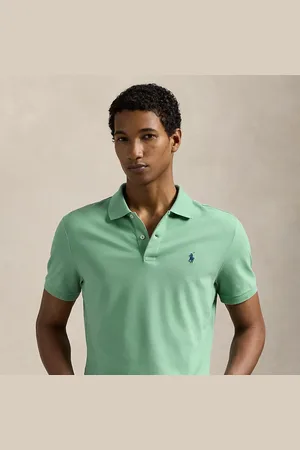 Ralph Lauren Getailleerd performance mesh Polo-shirt