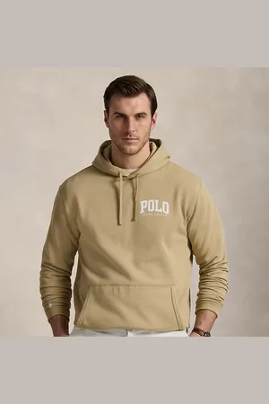 Ralph Lauren Grotere Maten - Fleece hoodie met logo