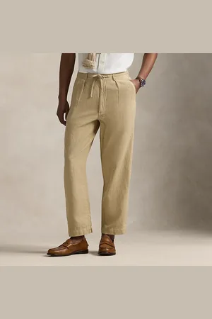 Ralph Lauren Polo Prepster linnen-katoenen broek