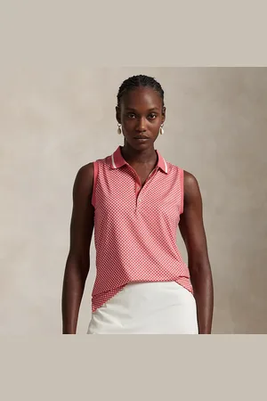 Ralph Lauren Tailored fit mouwloos Polo-shirt