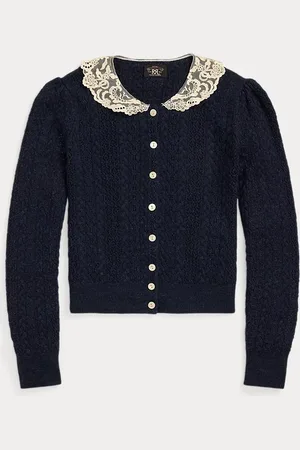 Ralph Lauren Ajour-gebreid kabelvest