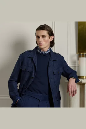 Ralph Lauren Handgemaakt colbert van linnenmix
