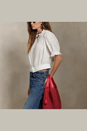 Ralph Lauren Polo Play draagtas van geweven koord