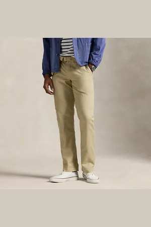 Ralph Lauren Straight fit linnen-katoenen broek