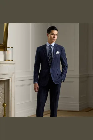 Ralph Lauren Gregory handgemaakt wollen kostuum