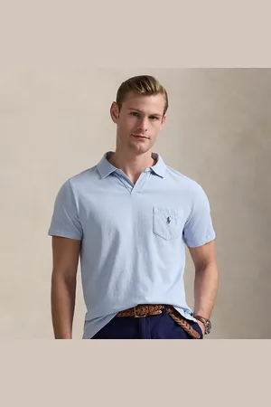 Ralph Lauren Standard fit katoen-linnen Polo shirt