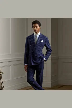 Ralph Lauren Kent handgemaakt keperstof kostuum