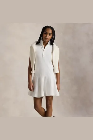 Ralph Lauren Mesh Polo-jurk met stretch