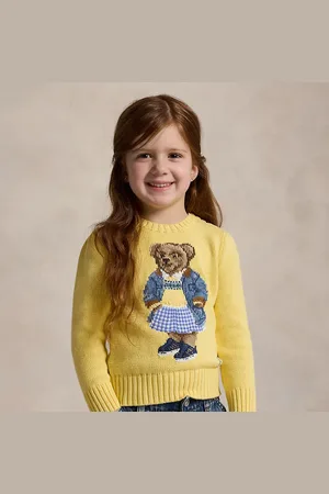 Ralph Lauren Trui met ronde hals en Polo Bear