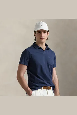 Ralph Lauren Standard fit katoen-linnen Polo shirt