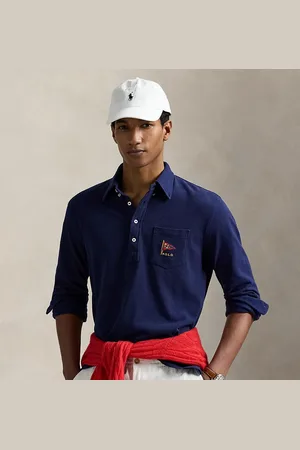 Ralph Lauren Classic fit nautisch mesh Polo-shirt
