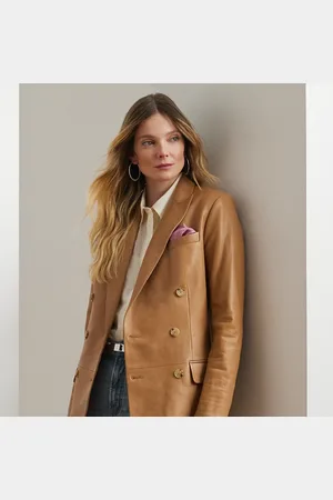 Ralph Lauren Lamsleren double-breasted blazer