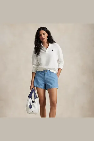 Ralph Lauren Katoenen denim short