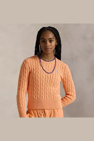 Ralph Lauren Kabelgebreide katoenen trui