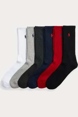 Ralph Lauren Set van zes paar sokken van katoenmix