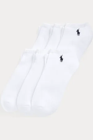 Ralph Lauren Set van zes paar lage verzachte sokken