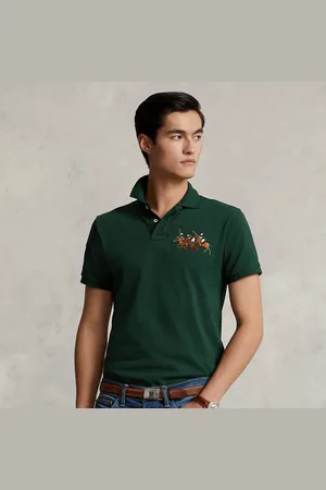Ralph Lauren Custom slim fit Triple Pony Polo-shirt