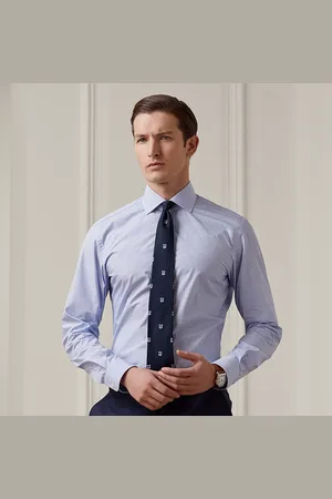Ralph Lauren Poplin overhemd met Bengaalse strepen