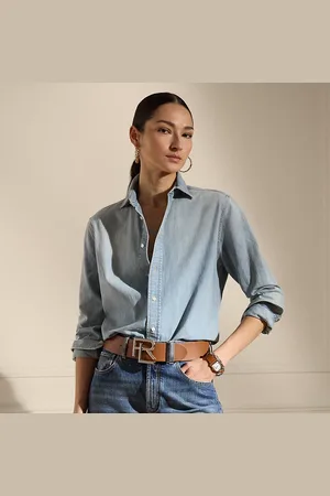 Ralph Lauren Adrien Relaxed fit katoenen denim shirt