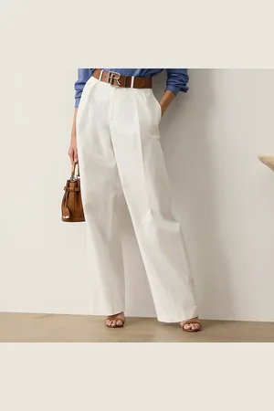 Ralph Lauren Jody gewassen katoenen broek