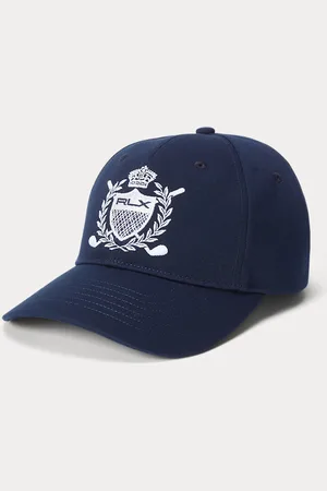 Ralph Lauren Keperstof baseballpet met embleem