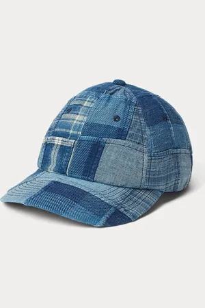 Ralph Lauren Indigo patchwork baseballpet