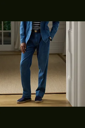 Ralph Lauren Glenn handgemaakte denim broek