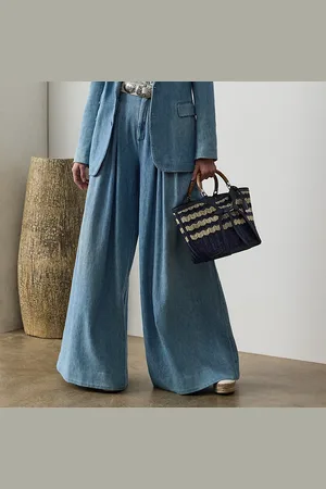 Ralph Lauren Tiana katoenen denim broek