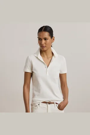 Ralph Lauren Katoenen piqué Polo-shirt met logo