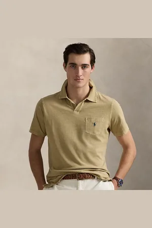 Ralph Lauren Standard fit katoen-linnen Polo shirt
