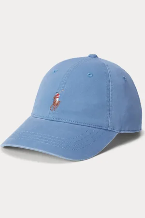 Ralph Lauren Stretchkatoenen keperstof baseballpet