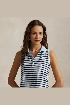 Ralph Lauren Tailored fit mouwloos Polo-shirt