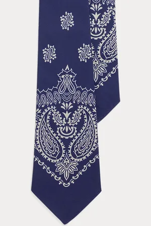 Ralph Lauren Vintage katoenen das met bandanaprint