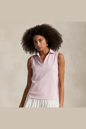Ralph Lauren Tailored fit mouwloos Polo-shirt