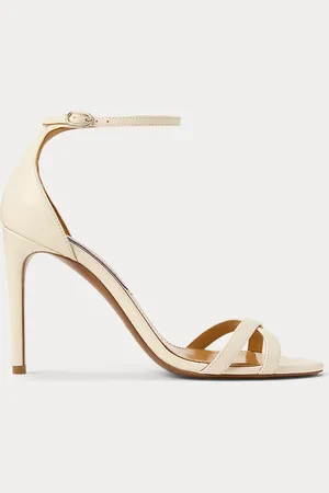 Ralph Lauren Perrin 95 mm kalfsleren sandaal