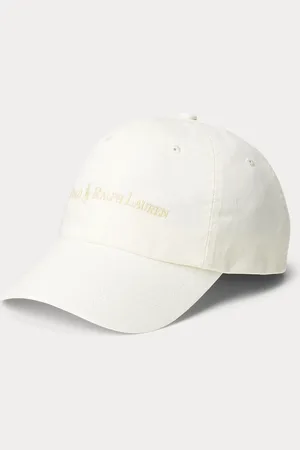 Ralph Lauren Katoenen keperstof baseballpet met logo