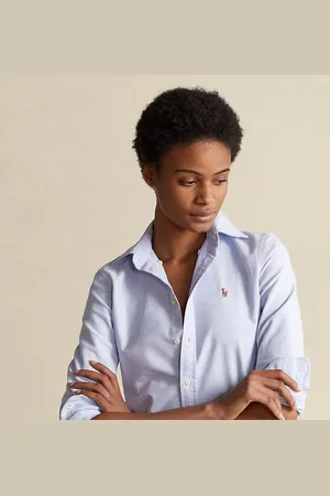 Ralph Lauren Slim fit katoenen Oxford overhemd