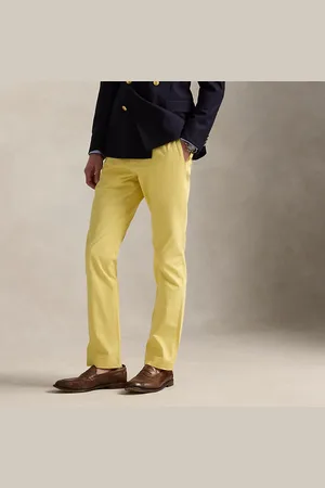 Ralph Lauren Straight fit gewassen chino met stretch
